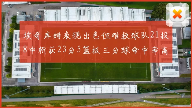 埃奇库姆表现出色但难救球队21投8中斩获23分5篮板三分球命中率高达45