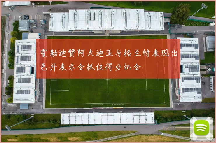 霍勒迪赞阿夫迪亚与格兰特表现出色并表示会抓住得分机会